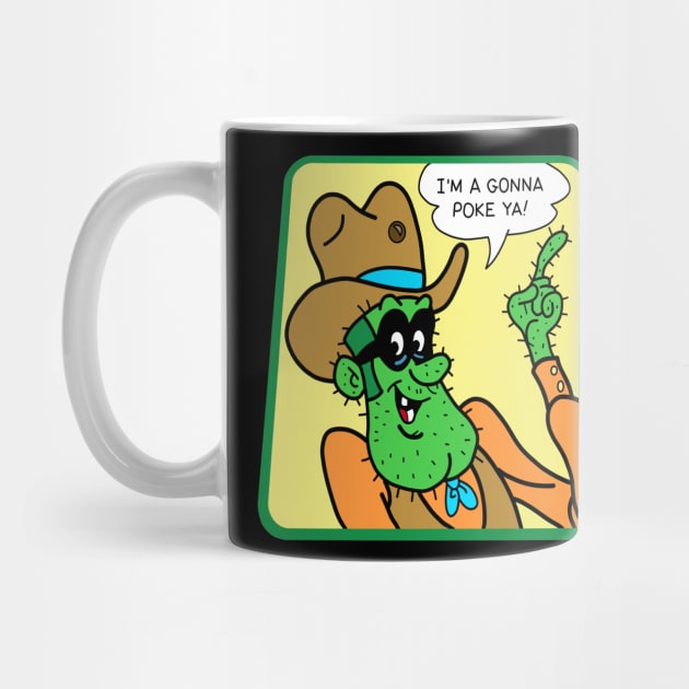 Cowboy Cactus by Ilustradamus